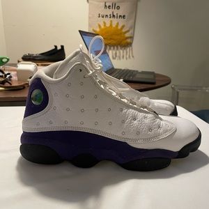 Jordan 13 retro Lakers 2019 size 8 men’s Used no box